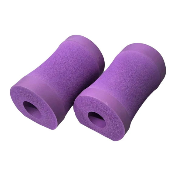 Siruishop Push up Pads Stable Portable Home Fitness Accessories Pilates Brick Comfort Foam Purple