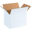 The Packaging Wholesalers Corrugated Boxes 11 3/4" x 8 3/4" x 8 3/4" White 25/Bundle BS110808W
