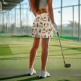 thumbnail image 4 of Uorisango Western Horse Women's Athletic Golf Skorts Skirts Lightweight Versatile Running Sports Pickleball Skirt for Women Fashion with Shorts Underneath Workout Sports Daily Wear, 4 of 7