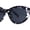 Clear Tortoise - Black, variant on Retro Classy Thick Plastic Cat Eye Glam Fashion Sunglasses White - Black