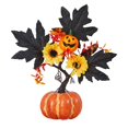 thumbnail image 1 of Modern Home Decor, Halloween Simulation Pumpkin Tree Decoration Autumns Thanksgiving Halloween Home Decorations Dining Table Living Room Flower Ornaments, 1 of 9