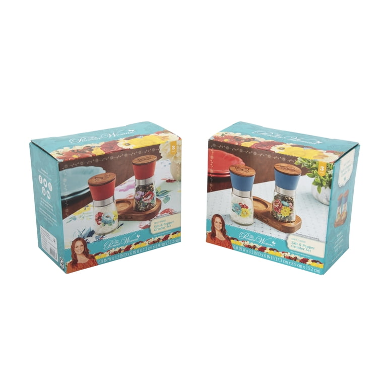 The Pioneer Woman Sweet Romance Salt & Pepper Grinder Set photo 8