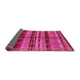 thumbnail image 2 of Ahgly Company Indoor Square Oriental Pink Industrial Area Rugs, 7' Square, 2 of 4
