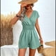thumbnail image 4 of Vestido Holgado de Verano para Mujer, Elegante, Informal, de Corta y . Verde M, 4 of 8