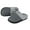 Grey, variant on Needbo Women's Fuzzy Slippers Memory Foam House Outdoor Indoor Warm Soft Plush Lining Slip On Bedroom Shoes, Full Grey Size 5-5.5
