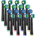 thumbnail image 1 of Cabezales de cepillo de dientes de repuesto Qitizu compatibles con Oral B, 1 of 7