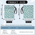 thumbnail image 2 of Funda protectora para libros Daisy Book Covers con cremallera, 28 x 22 cm (11 x 8,7 pulgadas)., 2 of 9