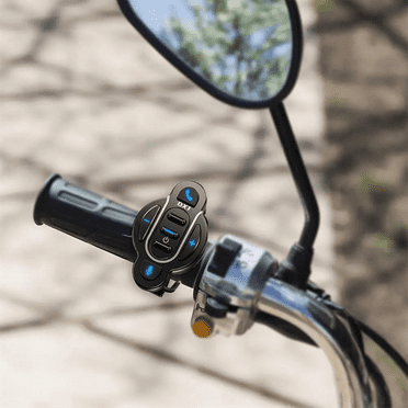 New DX1 Motorcycle Handle Bluetooth Controller Waterproof Motorcycle Wireless Bluetooth Headset Controller Voice Control