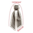 thumbnail image 2 of Wave Plaid Decorative Ribbon Streamer 100 ft Polyester DIY Home Party Wedding Holiday Decoration, 2 of 6