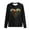 Black, variant on Enjoytime Winter Shirt for Women Crewneck Cute Printed Blouses Top Casual Loose Fit Pullover Womens Long Sleeve Shirts