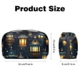 thumbnail image 5 of Lantern Electronic Organizer Travel Case, Oxford Fabric Waterproof PC Case Cable Organizer Cord and Cable Organizer Electronic Travel Case Organizer, 5.9x9.44x3.14 in, 5 of 6
