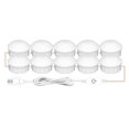 thumbnail image 1 of Tocador Luz Led Maquillaje Iluminación Espejo Luz Brillo Ajustable Luz Cosmética seitruly HA026916-02, 1 of 7