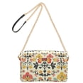 thumbnail image 2 of FORMRS Women Crossbody Purse with Chain Strap Vegan Leather Shoulder Handbag, Beige Floral, 2 of 7