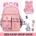 thumbnail image 1 of Mochilas escolares impermeables para niñas y adolescentes, mochilas escolares ligeras con estampado, 2023, 1 of 4