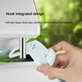 thumbnail image 4 of Car Small Hook Cute Expression Funny Sturdy Multifunctional Car Seat Back Hook Hidden Car Hook Car Decorations, 4 of 6