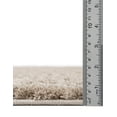 thumbnail image 4 of Unique Loom Studio Solid Shag Collection Area Rug - Sky (9' x 12' 2" Rectangle Taupe), 4 of 6