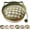 Green with pad, variant on Handwoven Cotton Rope Pet Bed, Foldable Round Breathable Pet Basket with Interactive Toy Ball, Scratchable Rest Sleeping Nest for Cats, Kittens and Small Pets