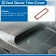 thumbnail image 4 of Cubierta de recubrimiento de salida de aire del capó Unique Bargains para Jeep Wrangler JL JLU 2018-2024, Bezel de decoración exterior ABS rojo 15x4.5cm 7 Pcs, 4 of 7