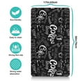 thumbnail image 5 of Dog Food Mat, Dog Mat for Food and Water, Pet Dog Cat Bowl Mat, No-Slip Absorbent Water Feeding Mat with Coffee House Chalkboard,17inx30in, 5 of 7