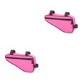 thumbnail image 2 of fastboy Mountain Bicycles Front Tube Frame Storage Bag Road Bikes Anti-scratched Triangular Pouch Keys Cellphone Saddle Holder Pink 2Set, 2 of 6