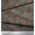 thumbnail image 2 of Soimoi Cotton Duck Fabric Leaves & Floral Artistic Print Fabric by the Yard 42 Inch Wide, 2 of 3