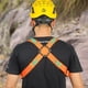 thumbnail image 3 of Cinturón de seguridad para el pecho Arnés de escalada ajustable Camping Decive ascendente Naranja, 3 of 7