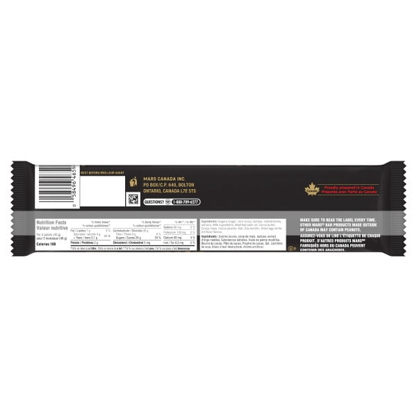 MARS, Peanut Free Chocolate Candy Bar, 8 Fun Size Bars, 104g