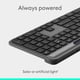 thumbnail image 2 of Teclado Inalámbrico Solar Logitech K980 Bluetooth Grafito, 2 of 9