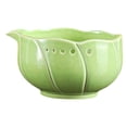 thumbnail image 3 of Rallador de de cerámica, cuenco para pasta de , utensilio de cocina decorativo y fácil de usar, herramienta de cocina para restaurantes de con Verde, 3 of 8