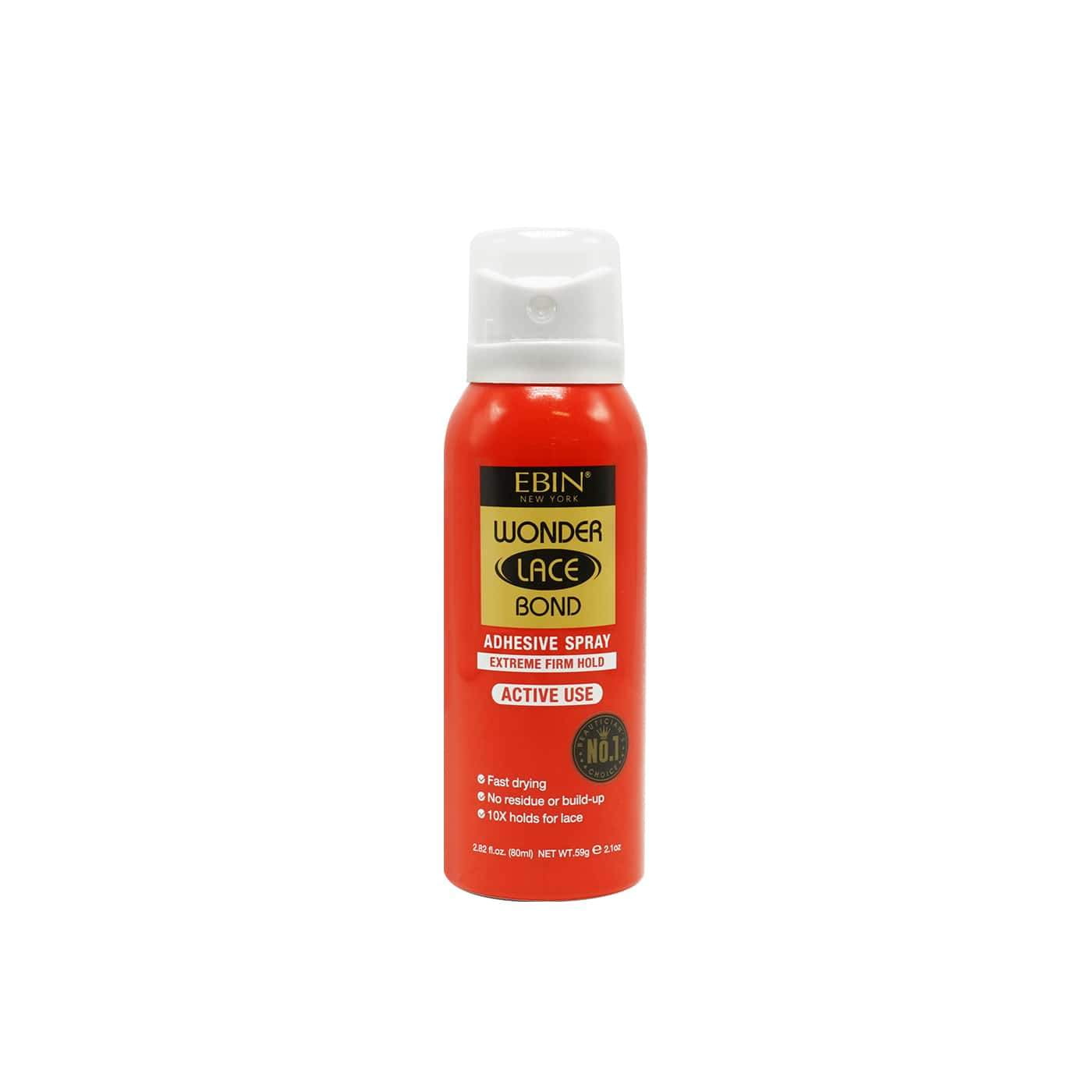 Ebin Wonder Lace Bond Adhesive Spray - Active Use 2.82oz