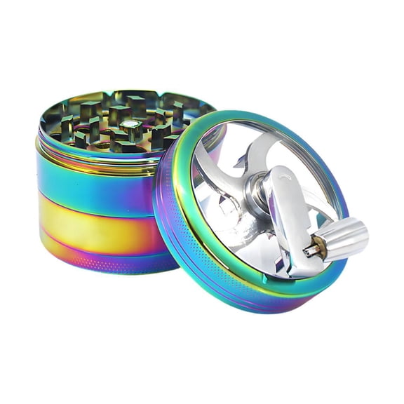 Ywmsfl Multicolor Alloy Metal seasoning Mill With 4 Stage Customizable Grinding For Home Cooking