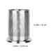 thumbnail image 4 of Tubos de almacenamiento de paja de 2 unids Chopstick Soportes de acero inoxidable para la cocina, 4 of 7