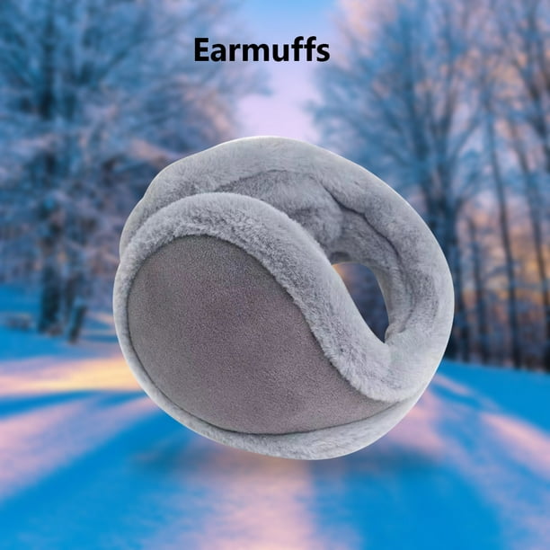 Unisexe hiver cache-oreilles polaire oreille plus chaud pour hommes femmes  derrière la tête fourrure oreille couverture protecteur bandeau oreillette  accessoires