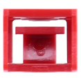 thumbnail image 4 of 100Pcs Red RJ45 Port Ethernet LAN Hub Anti Dust Cover Plug Cap Blockout Protector with Proprietary L, 4 of 5