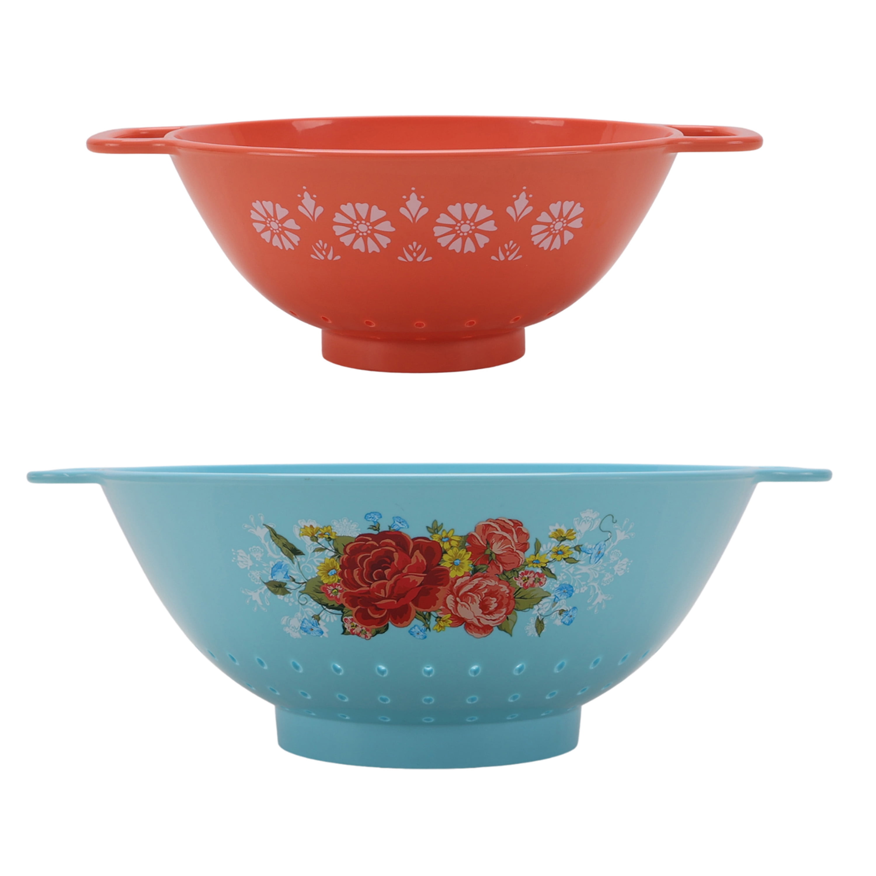 The Pioneer Woman Sweet Romance 2-Piece Colander Set