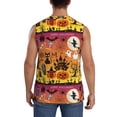 thumbnail image 4 of Disketp Happy Halloween 4 Sleeveless Tshirts For Men, Muscle Shirts For Men Dry Fit Tank Top-3x-Large, 4 of 8