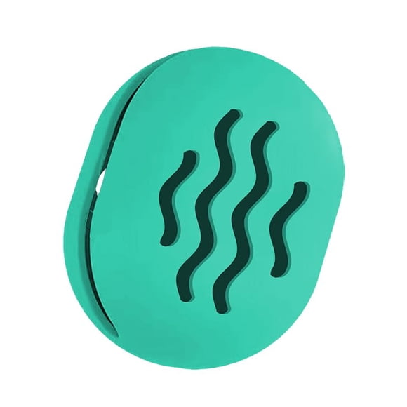 TIKIUKI Soporte para esponja de maquillaje Organizador de esponjas de maquillaje de viaje Estuche de esponja de maquillaje irrompible de silicona Estuche de esponja de maquillaje transpirable adecuado