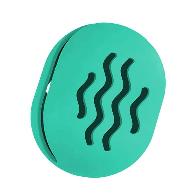 TIKIUKI Soporte para esponja de maquillaje Organizador de esponjas de maquillaje de viaje Estuche de esponja de maquillaje irrompible de silicona Estuche de esponja de maquillaje transpirable adecuado