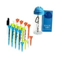 thumbnail image 2 of koolsoo 20 Pcs T-Shirts de Golf Réutilisables pour Pratique Extérieure Practice Driving Range Bleu, 2 of 9