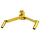 thumbnail image 1 of Palanca de cambios de doble cabezal, accesorios de repuesto universales, pedal de reposapiés de doble dirección Oro, 1 of 8