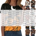 thumbnail image 3 of enyan Halloween Shirts for Women Ghosts Pumpkins T-Shirt Halloween Party Funny Graphic Tee Tops Short Sleeve Women’s Halloween Shirt Grey,S, 3 of 6