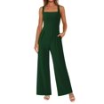 thumbnail image 1 of Mono PRETTYGARDEN de verano sin mangas para mujer, color verde, 1 of 9