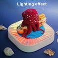 thumbnail image 6 of 3D Memo Pad Octopus Ornament with LED Light Pirate Ship Octopus Calendar Paper Carving Sculpture Desktop Decoration Ornament, 6 of 8