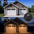 thumbnail image 4 of 4 Pack Barn Lights Outdoor Dusk to Dawn, Farmhouse Outdoor Lighting Black, Waterproof Gooseneck Outdoor Light Fixture, Anti-Rust Exterior Garage Lights for House, Garage Front Porch, UL Listed, 4 of 8