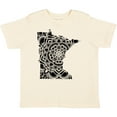thumbnail image 3 of Inktastic Minnesota Silhouette Mandala Boys or Girls Toddler T-Shirt, 3 of 5