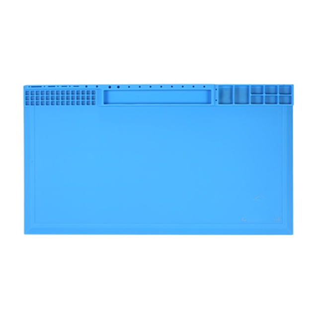 Almohadilla aislante de calor Irfora Almohadilla de silicona con aislamiento térmico de 380x210mm para reparación de soldadura BGA, alfombrilla para estación de soldadura, plataforma de mantenimiento Irfora Almohadilla aislante de calor