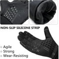 thumbnail image 3 of TITAKING Thermal Winter Gloves Athletic Waterproof Warm Touch Screen Gloves for Men Women, 3 of 6