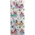 thumbnail image 2 of Jillson & Roberts 20" x 30" Printed Gift Tissue, Birthday Bicycles (48 Folded Sheets), 2 of 5