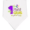 thumbnail image 2 of Inktastic My 1st Mardi Gras with Dots Baby Bandana Bib, 2 of 4