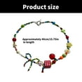 thumbnail image 3 of Colorful Acrylic Butterfly Choker Necklace Unique Colorful Butterfly Necklace Charm for Women Seeking Unique Accessory, 3 of 9